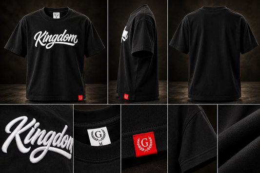 Kingdom Embroidered T- Shirt