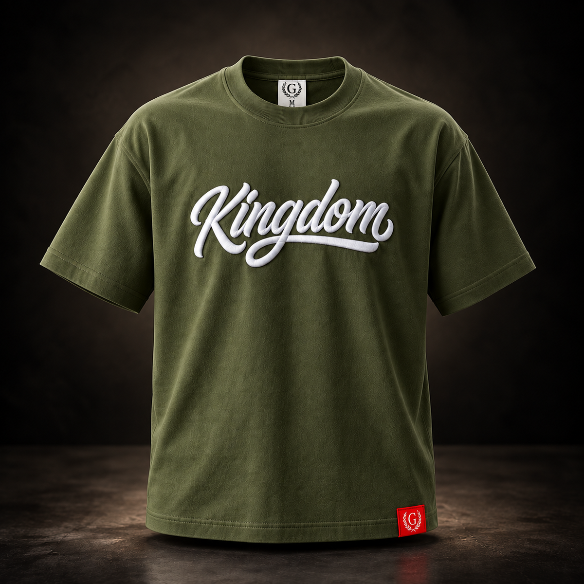 Kingdom Embroidered T- Shirt